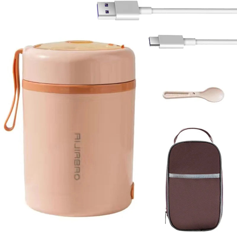 🍲 Lunch Box Chauffante USB – Conservez vos repas chauds partout !