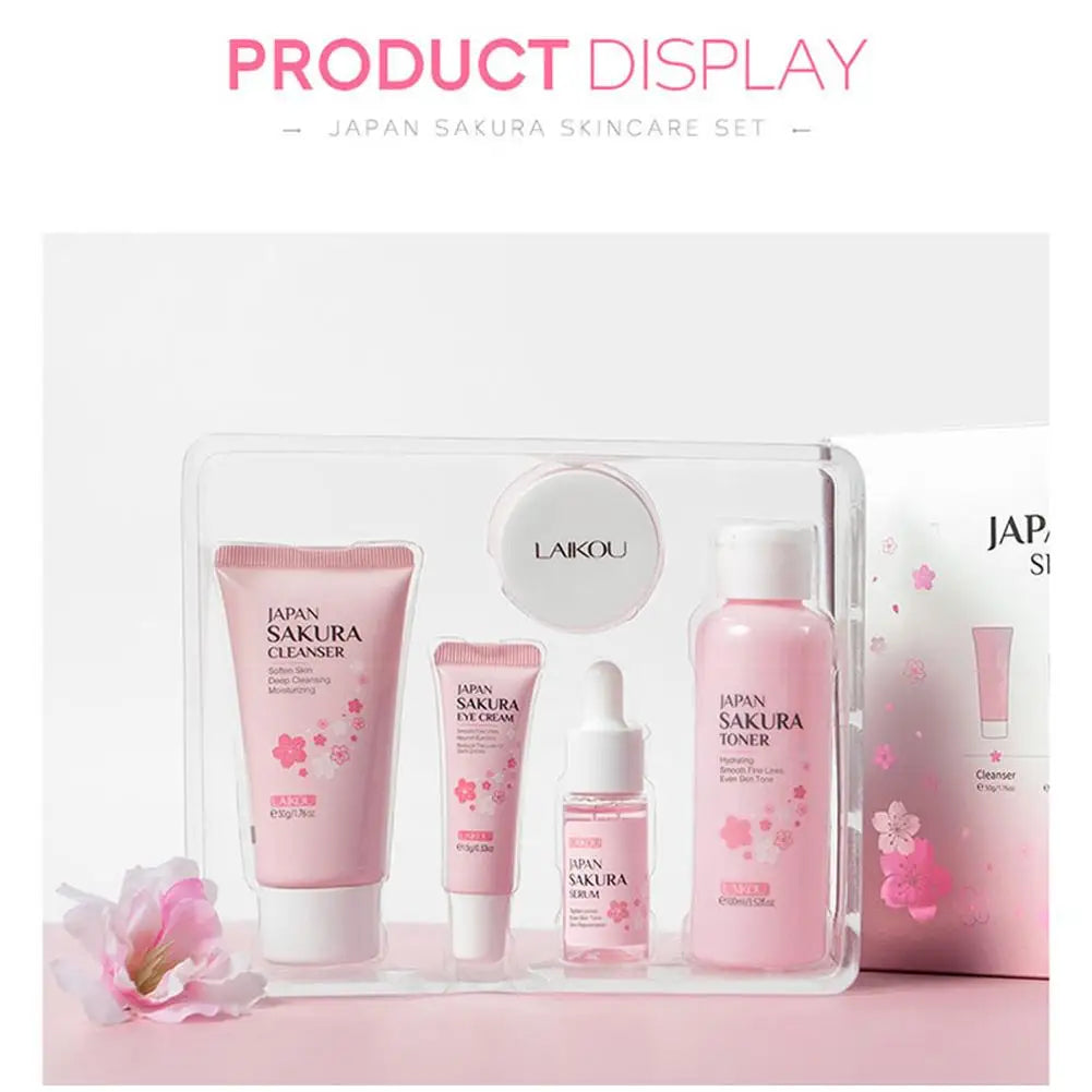 🌸 Sakura Skin Care Set – L’éclat du Japon dans votre routine beauté 🌸