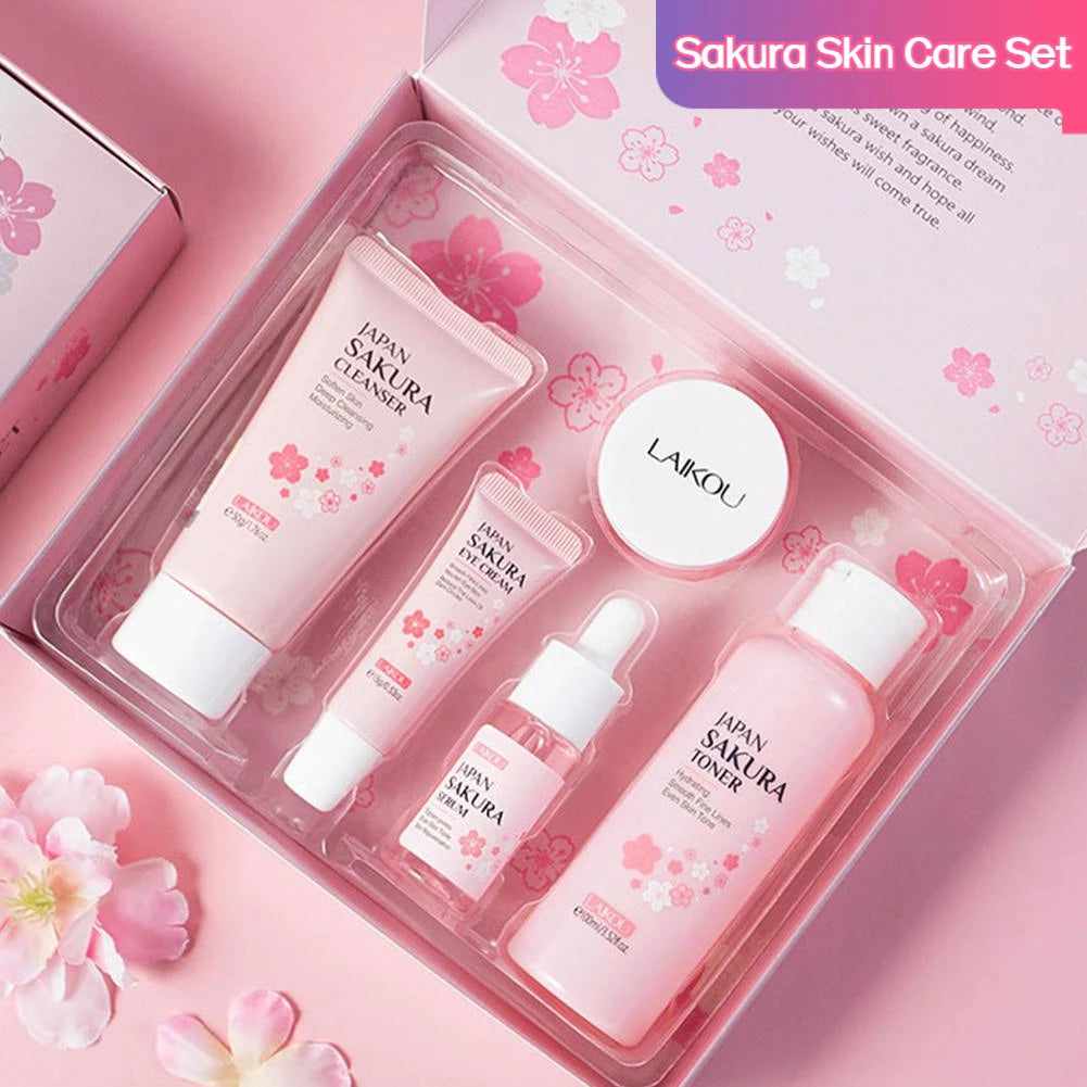🌸 Sakura Skin Care Set – L’éclat du Japon dans votre routine beauté 🌸